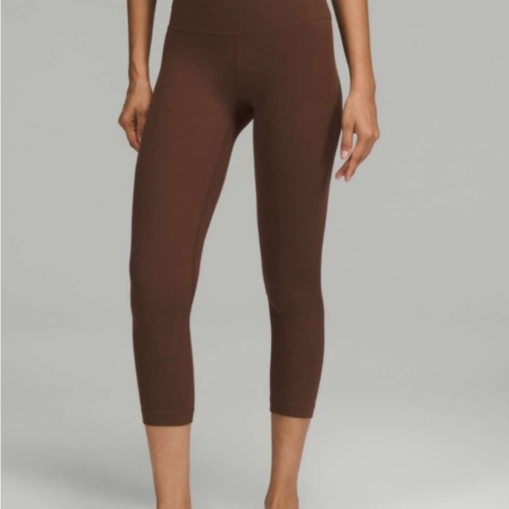 Lululemon Align Hr Crop 10 Java 23” Length - image 2
